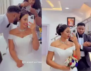 Mixed Reactions As Somadina Sets To ‘Wed’ Regina Daniels In A Movie
