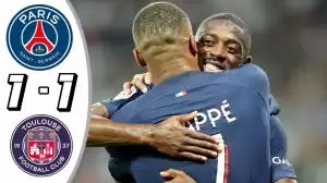 Toulouse vs PSG 1 - 1 (Ligue 1 Goals & Highlights)