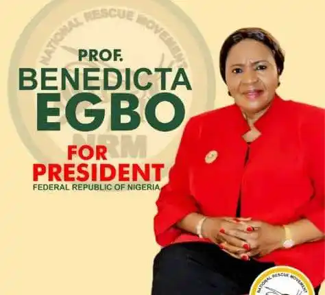 Professor Benedicta Egbo To Contest For 2023 Nigerian President