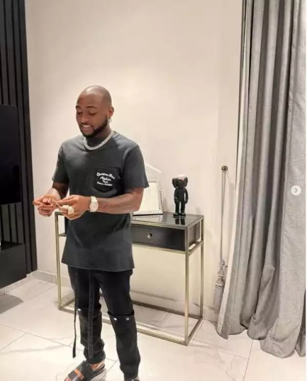 Davido Excites His Fans, Shows Off Slimmer Figure After Weeks Of Intense Work-Out (Photos)