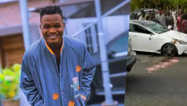 Comedian Oluwadolarz Involved In Ghastly Car Accident (Video)