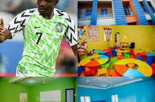 Ahmed Musa Builds International School, Names It After His Parents (Photos)