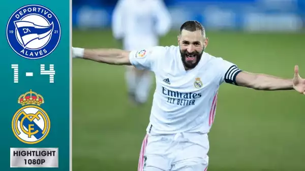 Alaves vs Real Madrid 1 - 4 (LA Liga Goals & Highlights 2021)