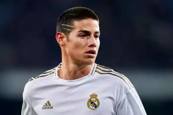 James Rodriguez Arrives In Liverpool To Complete Transfer Move