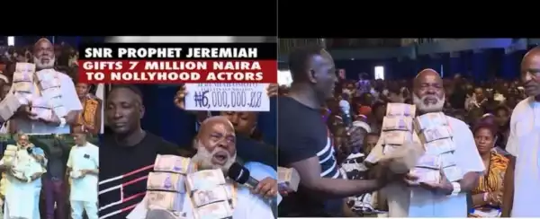 Sick Nollywood Actor, Emeka Ani Gets N6M From Prophet Jeremiah Fufeyin (Photo)