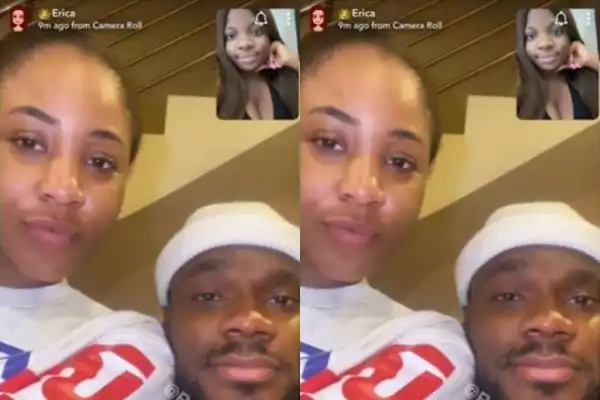 Dorathy, Kiddwaya, Erica And Prince Enjoy Themselves On A Video Call