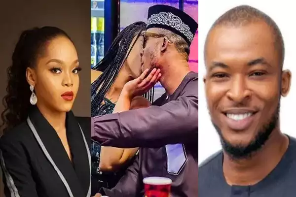 #BBNaija: Lilo And Eric Share A Passionate Kiss During Party (VIDEO)