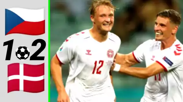 Czech Republic vs Denmark 1 - 2 (EURO 2020 Goals & Highlights)