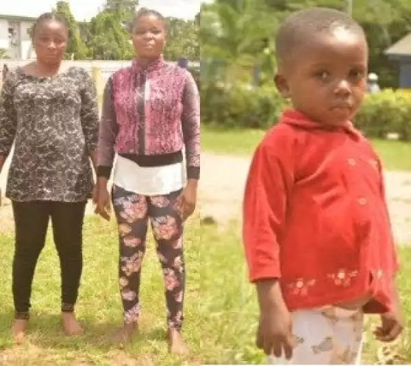 Imo Police Arrests Two Women For Stealing Two Year Old Boy