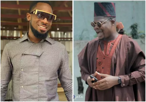 Watch how MC Macaroni reacted after meeting Dbanj for the first time (Video)
