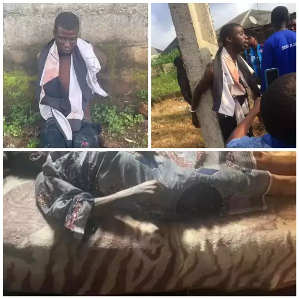 Drug Addict Allegedly Strangles His Mother In Ogun (Photo)