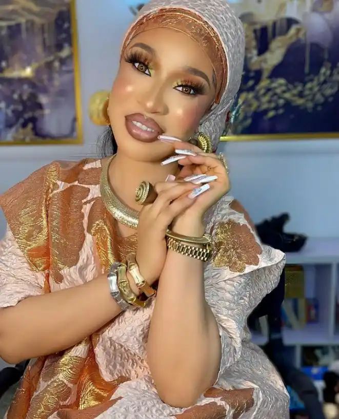 “If you want to call and insult me, please use this number” – Tonto Dikeh releases her phone number to trolls (Screenshot)