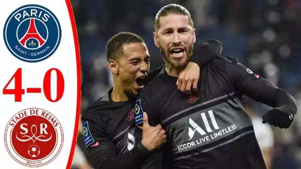 PSG vs Reims 4 − 0 (Ligue 1 2022 Goals & Highlights)