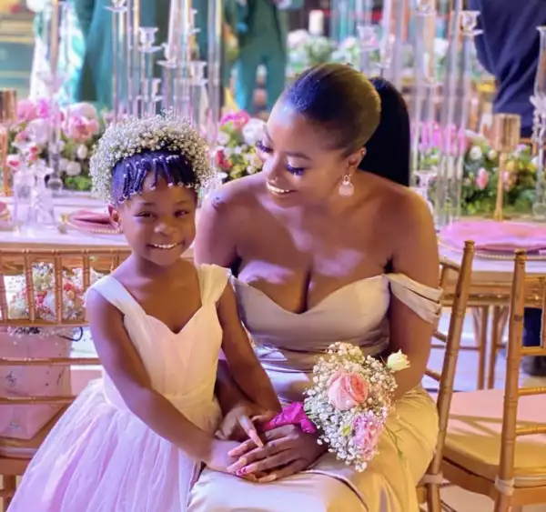 Davido’s 5-Year-Old Daughter, Imade Advices Her Mum To Calm Down