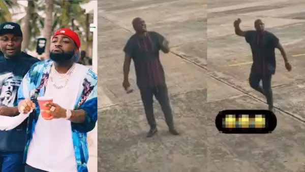 "My Oga Get Money” – Isreal DMW Screams At Airport While Ringing A Bell (Video)