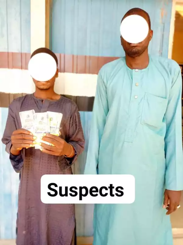 NSCDC Arrests Two Suspects With Fake $30,900 (Photos)