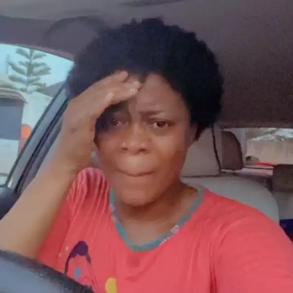 Actress Didi Ekanem In Tears As Fire Razes Her House In Lagos (Photos+Video)