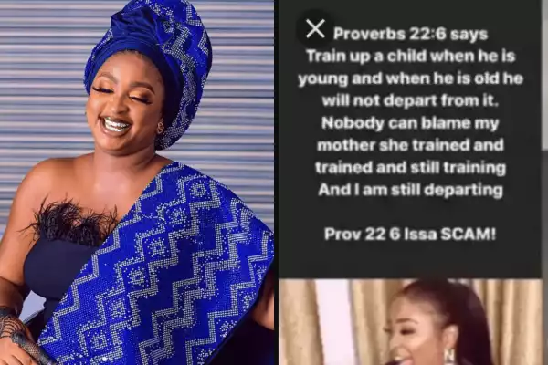 Famous Nigerian Actress Called Bible A Scam Barely A Year Ago, See How She Looks Now