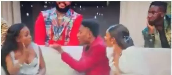 BBNaijaReunion: The Moment Yerins Flared Up As Nini And Arin Exchanged Words (Video)