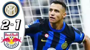 Inter Milan vs Salzburg 2 - 1 (Champions League Goals & Highlights)