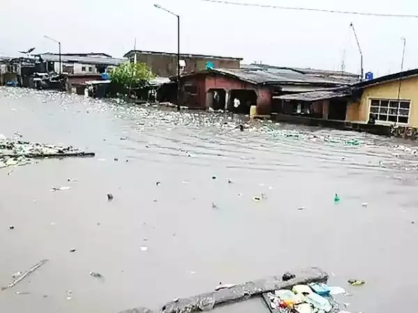 Flood sweeps four-year-old girl, displaces over 20 families in Lagos