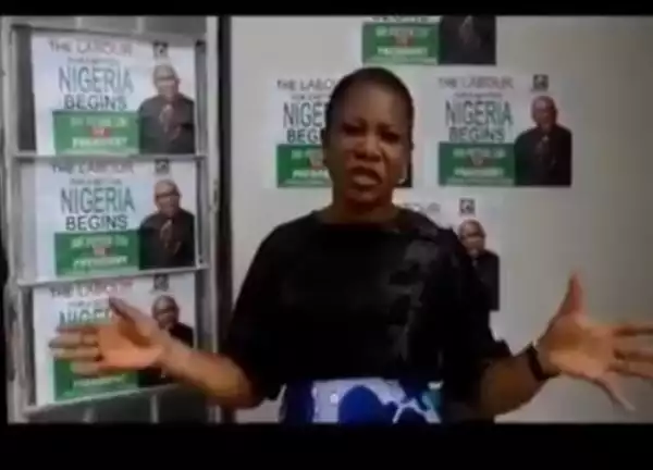 Lady Turns Her Business Office Into Peter Obi Campiagn Office In Owan Edo State
