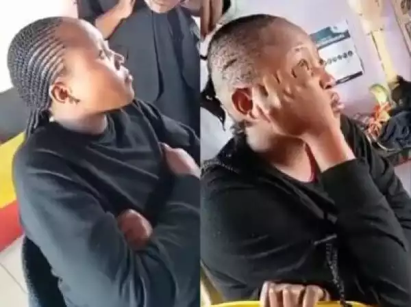 See The Startling Moment A Hairstylist Shaved Her Client’s Hair Over Refusal To Pay For Her Services (Video)