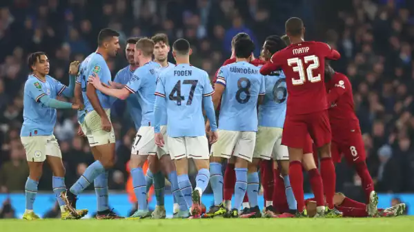 Greater Manchester Police investigate crowd trouble during Man City vs Liverpool