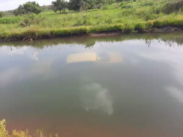 Five die as car plunges into canal in Kogi