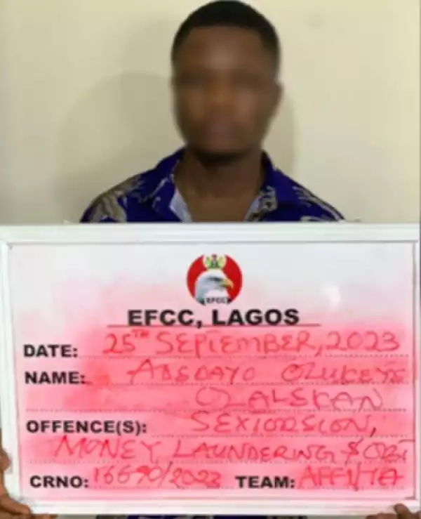 EFCC Arraigns Nigerian Man For Alleged S*xtortion Of Canadian Teenager