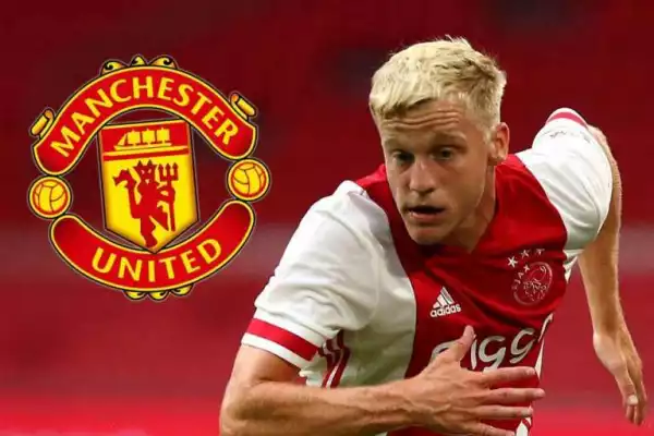 OFFICIAL: Manchester United Sign Donny Van De Beek From Ajax