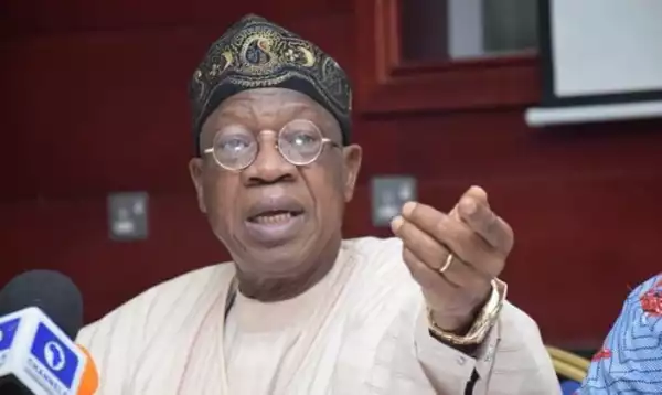 Kanu Lived A 5-Star Life, Traveled In Private Jets While Causing Trouble In Nigeria – Lai Mohammed