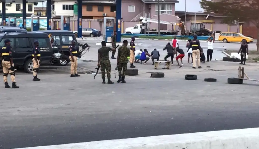 Lagos residents arrested for jogging despite lockdown order have been sentenced to 14 days quarantine, 30 days community service