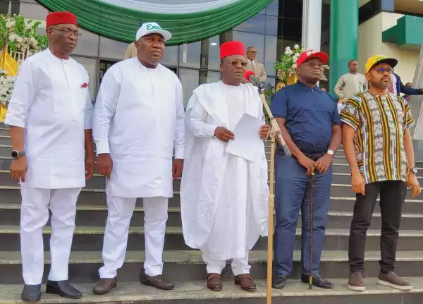 South-East Governors Meet In Enugu, Raise Alarm Over Insecurity, Disown ESN