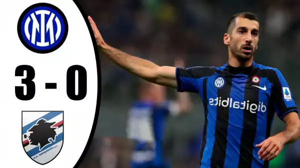 Inter vs Sampdoria 3 - 0 (Serie A 2022 Goals & Highlights)