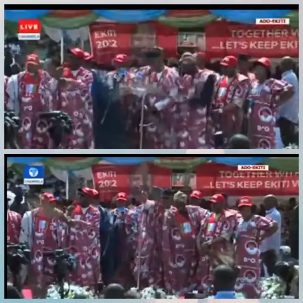 Fayemi Introduces Abiodun As ‘Eleyi Of Ogun State’ At Ekiti Rally