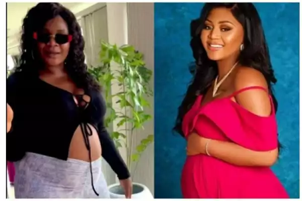 Have Respect For Yourself And Unborn Child - Fans Call Out Uche Ogbodo Over Her Dressing