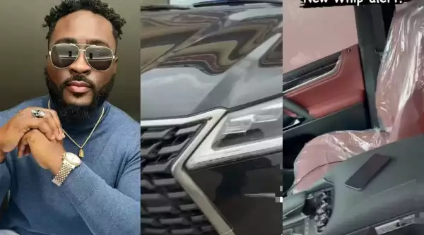 We Don’t Do Fairly Used – BBNaija Pere Replies Trolls Calling His Lexus A Second-hand