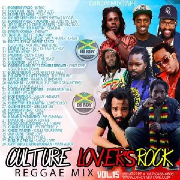 Dj Roy – Reggae Culture Lovers Rock Mix