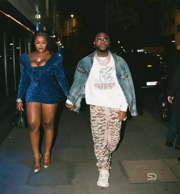 Loved Up Photos Of Davido And Chioma In London