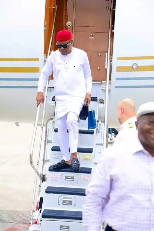 Wike Returns To Port-Harcourt After Vacation In Turkey