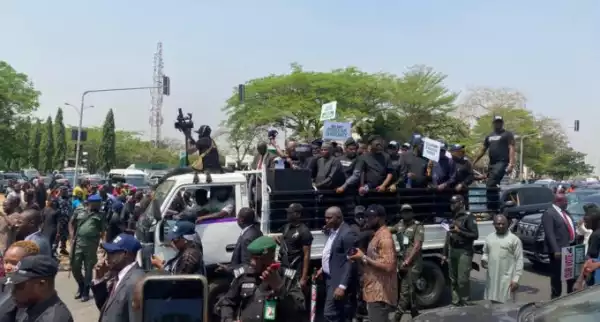 We Have No Allegiance To Any Party — INEC Addresses Atiku-Led Protesters