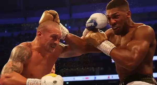 Anthony Joshua Lost N1.4bn After Oleksandr Usyk Defeat