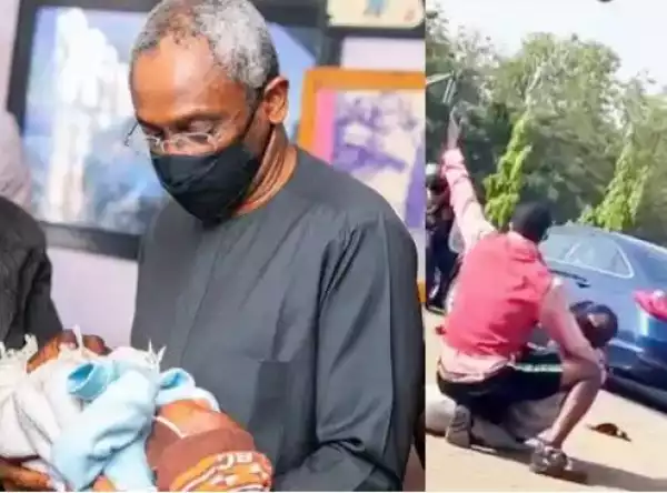 House Of Reps Speaker, Gbajabiamila, Visits Family Of Vendor Shot Dead By His Security Aide (Photos)