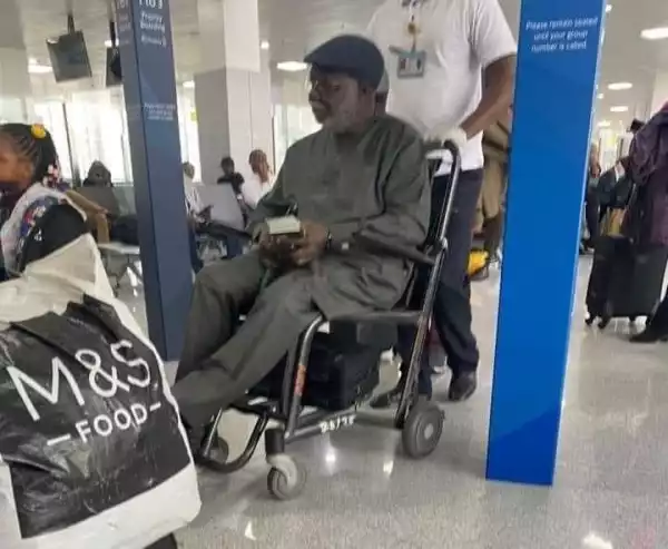 CJN Ariwoola Allegedly Disguises On Wheelchair To Secretly Meet Tinubu In London