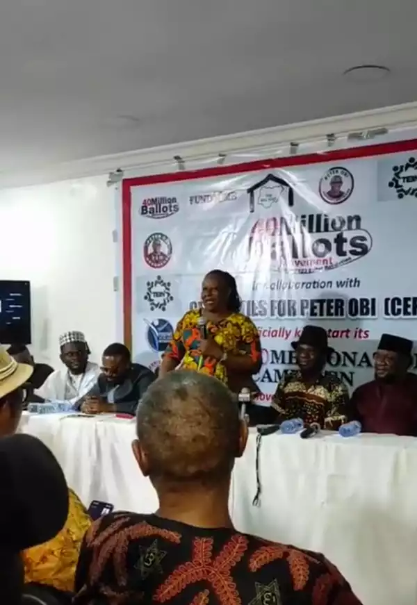 2023: Patience Ozokwor, Usifo, Mr Ibu, Others Endorse Peter Obi For President (Video)