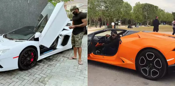 Paul Okoye joins his twin brother as he also buys himself a Lamborghini Aventador