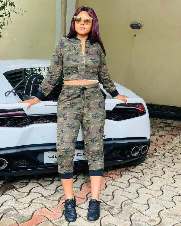 Check Out Regina Daniels’ 192 Million Naira Lambogini Bought For Her By Her Millionaire Husband Ned Nwoko