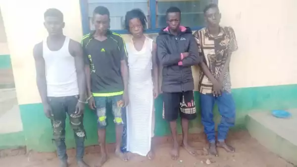 Five kidnappers nabbed while attempting to collect ransom for boy they abducted in Ogun