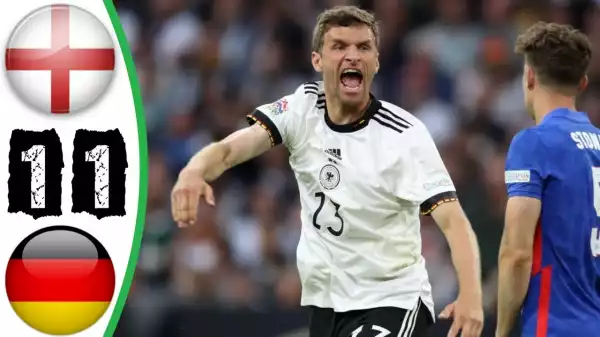 Germany vs England 1 - 1 (Nations League 2022 Goals & Highlights)